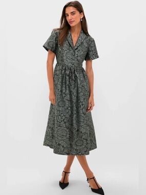 TUCKERNUCK
Emerald Mirasol Jacquard Adelaide Dress